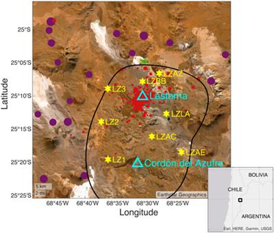 Classification of seismic activity at the Lazufre Volcanic System, based on 2011 to 2012 data